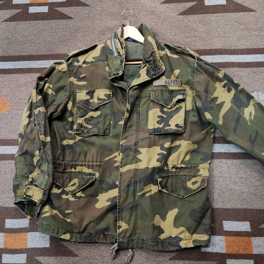 아베크롬비 M65 필드 자켓 M 105~ 상품이미지1