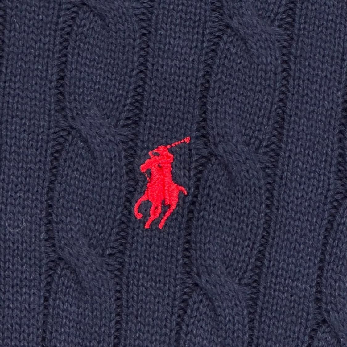 RALPH LAUREN 숏 슬리브 케이블 니트 M 상품이미지2