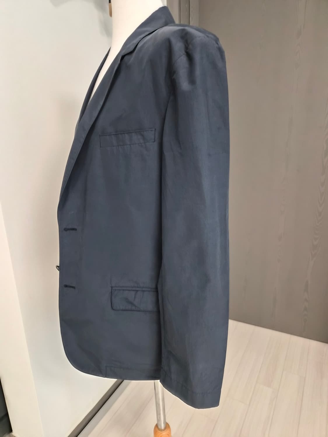 산드로 파리(Sandro Paris) 남성 네이비 캐주얼 블레이저 상품이미지3