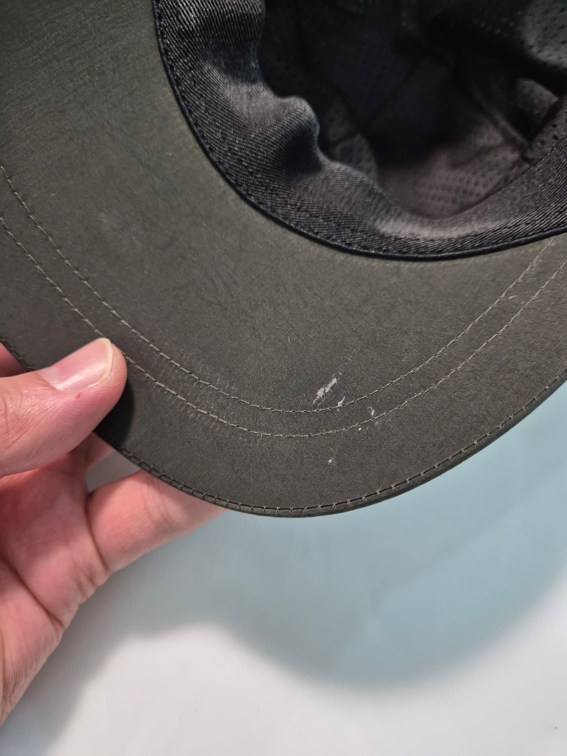 스톤아일랜드 나일론 캡 올리브 XL 상품이미지2