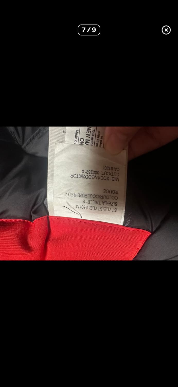 캐나다구스 스노우만트라 Red (S) 상품이미지7