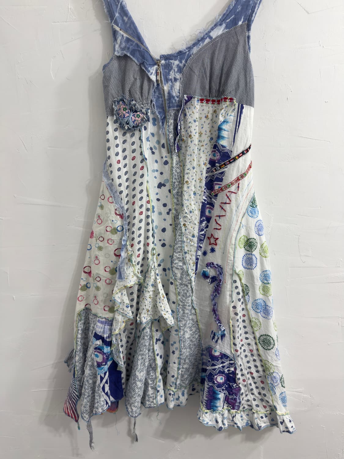 for her paris art patchwork dress 상품이미지5