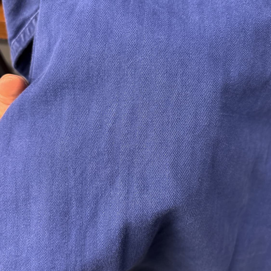 70~80s 오리지널 4포켓 프렌치 워크자켓 헤링본 트윌 N814 상품이미지9