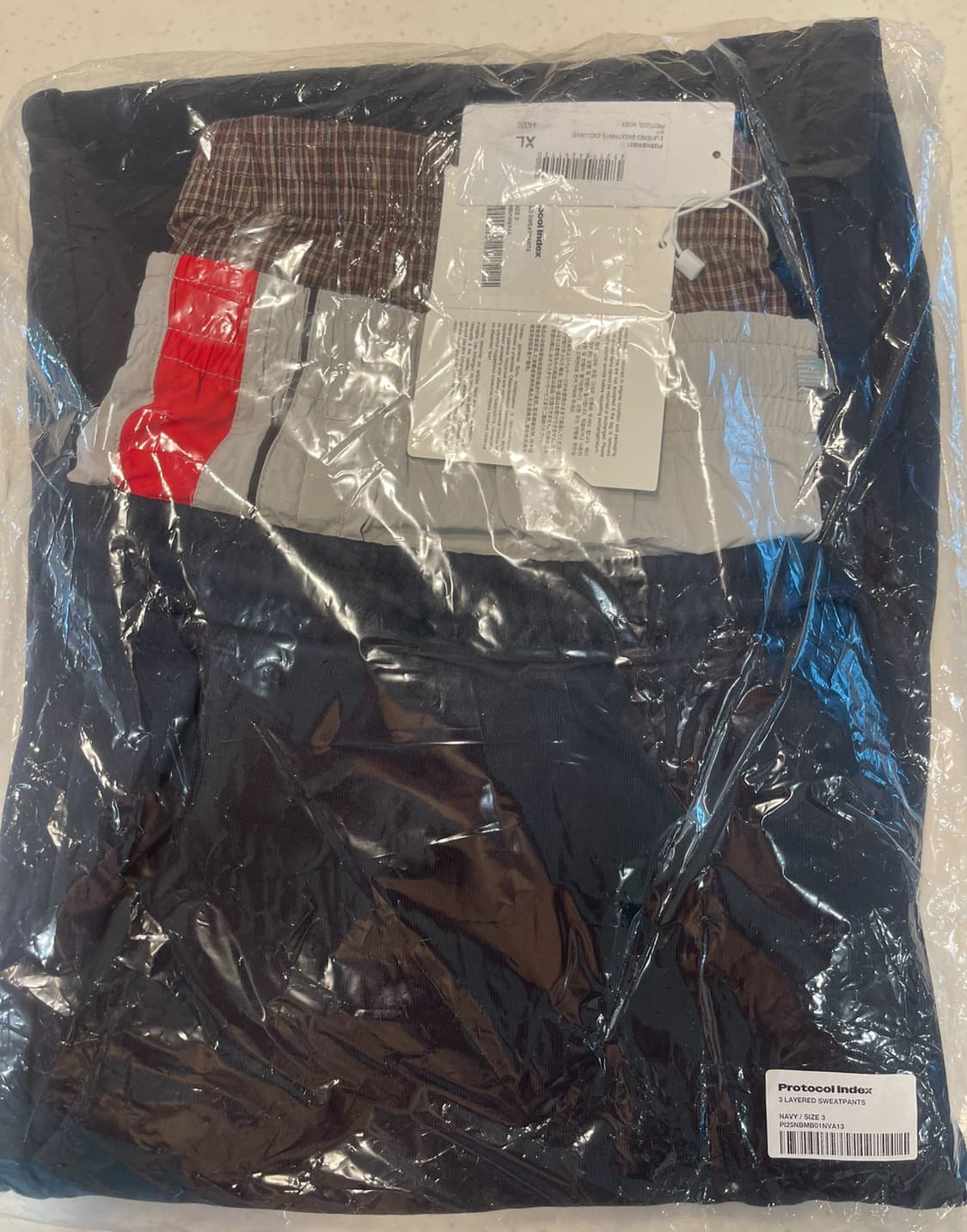 [XL] 프로토콜 인덱스 누비안 별주 3 레이어드 팬츠 상품이미지3