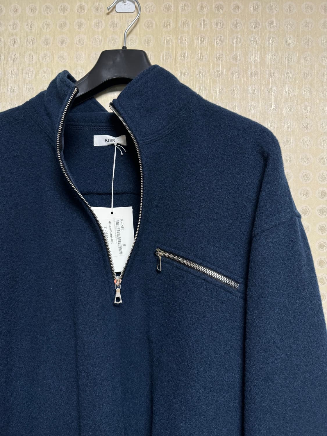 25fw RIER 플리스 자켓 (S) 네이비 상품이미지3