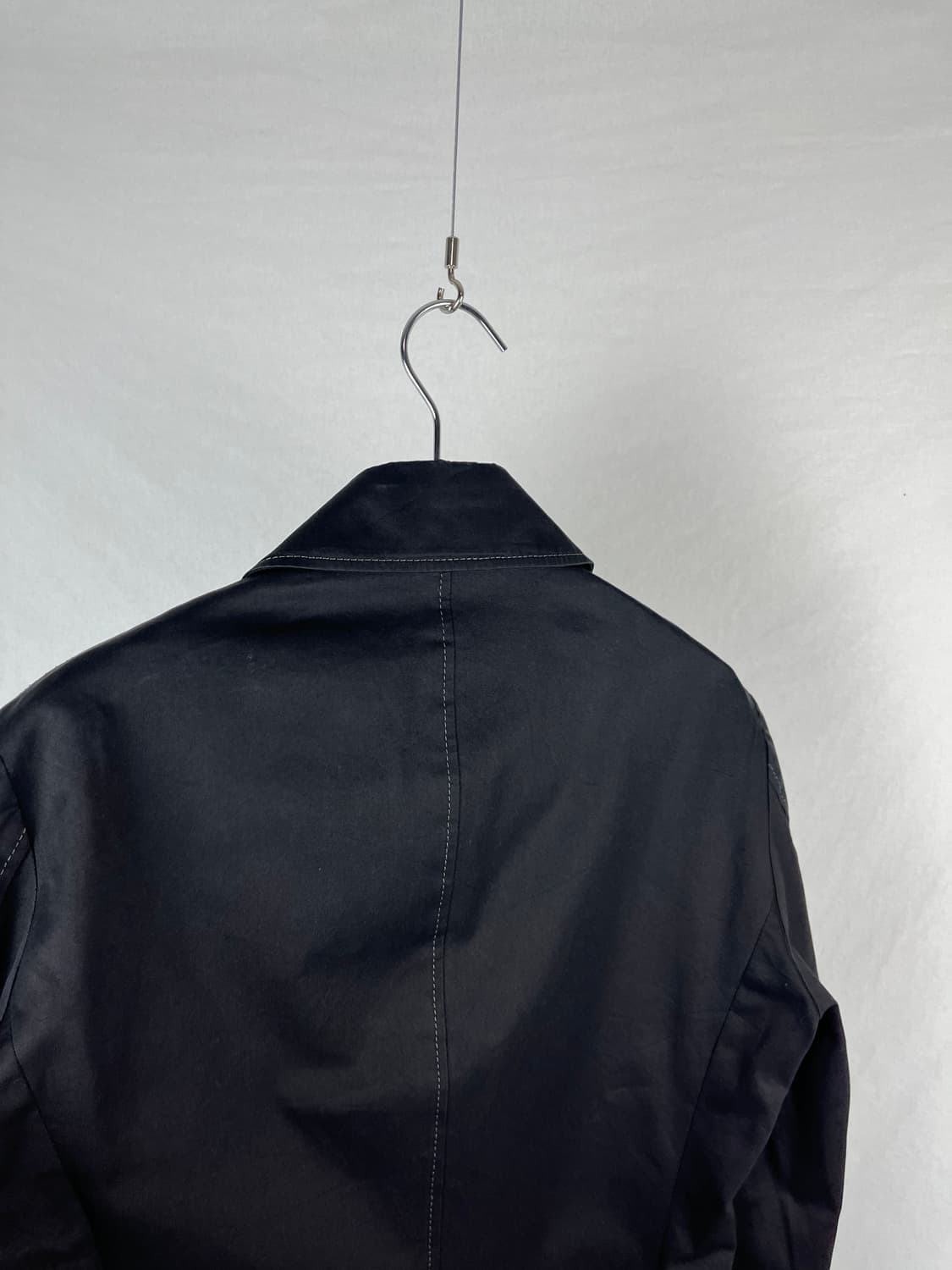 TORNADO MART 나일론 화이트 스티치 자켓  상품이미지5