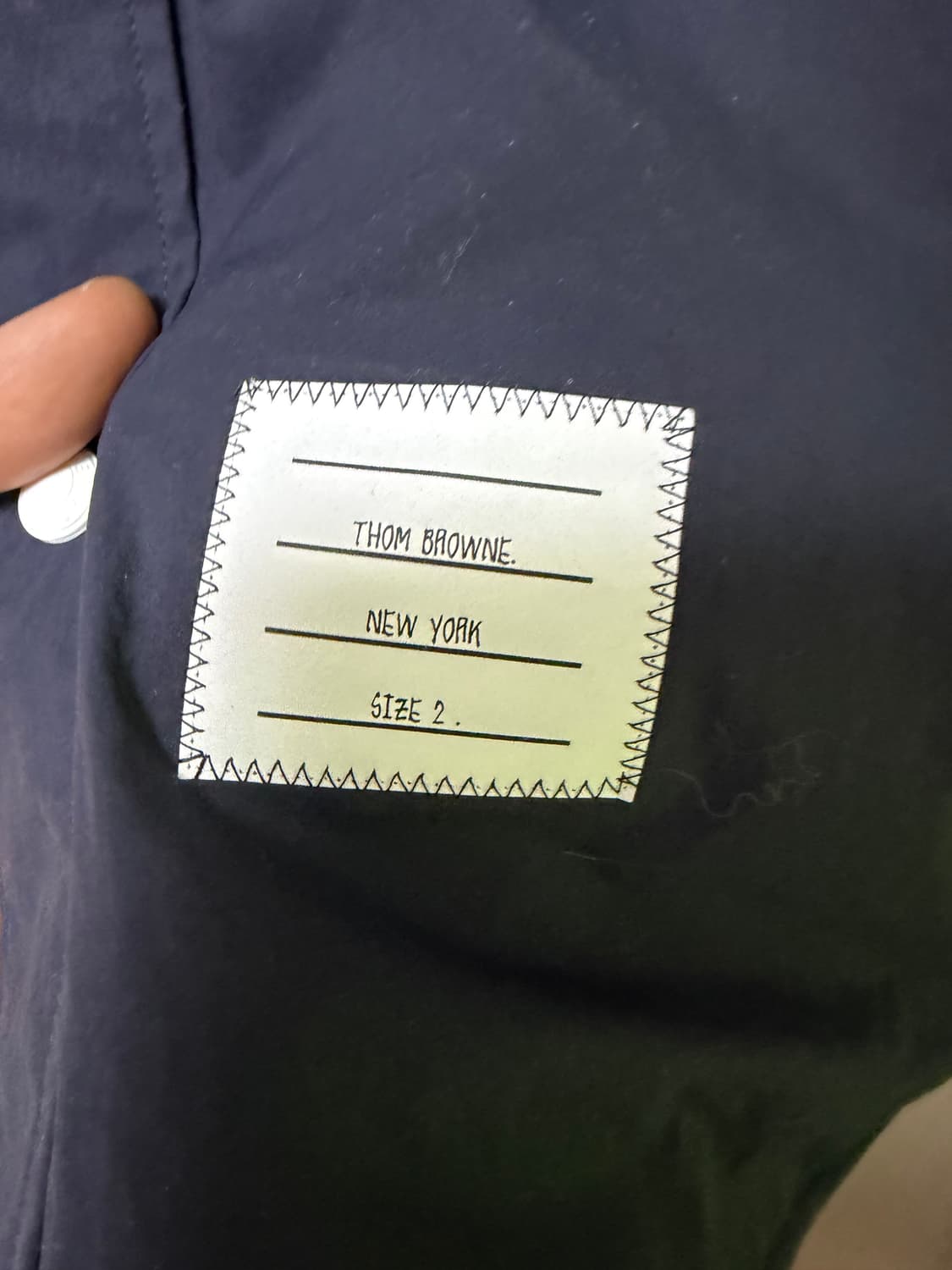 [2] 톰브라운 암밴드 나일론 오버셔츠 상품이미지3