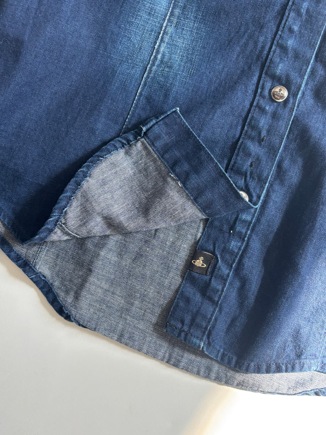 Vivienne Westwood 비비안웨스트우드 데님 셔츠 상품이미지6