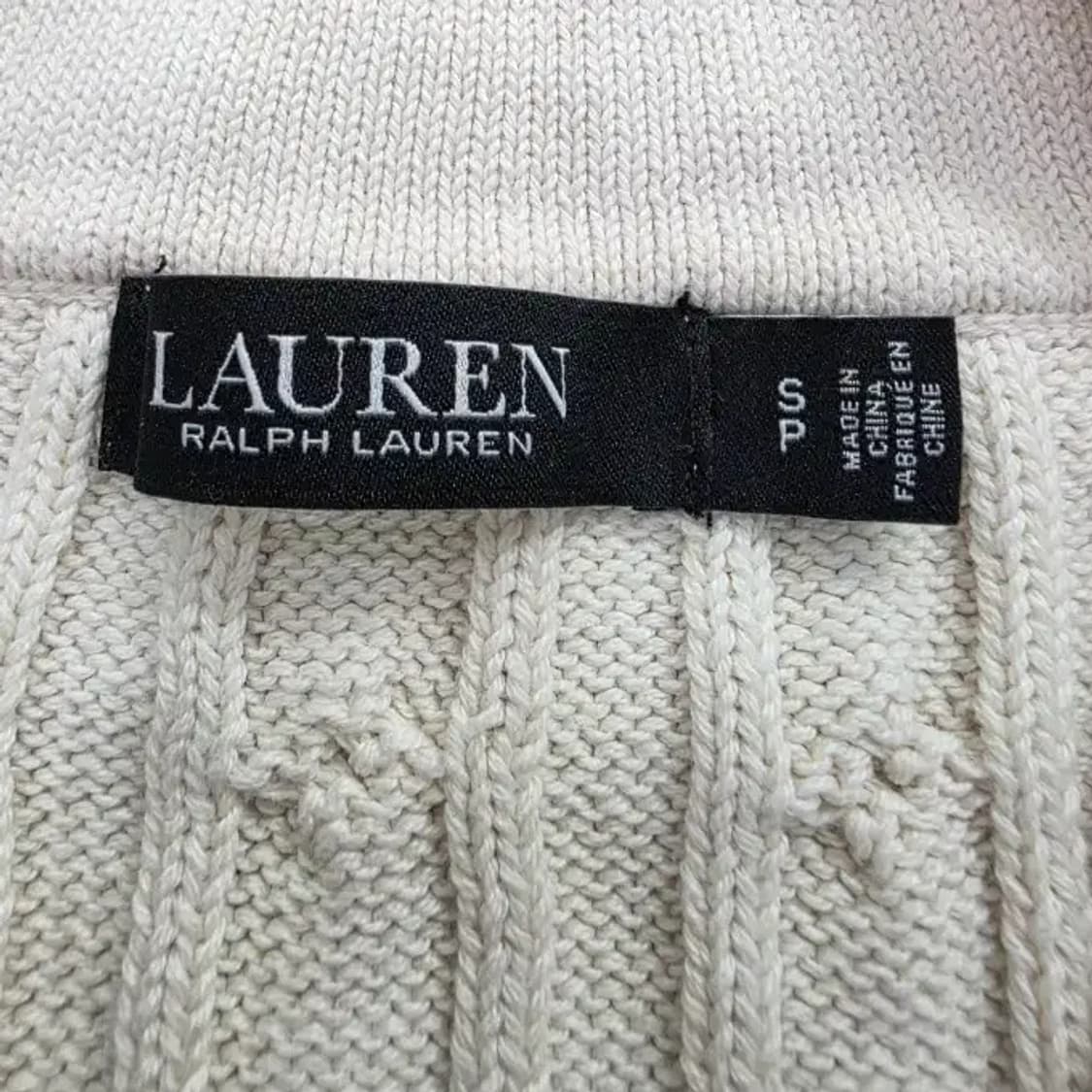 로렌 랄프로렌 크리켓 케이블 니트 스웨터 ~55 상품이미지5