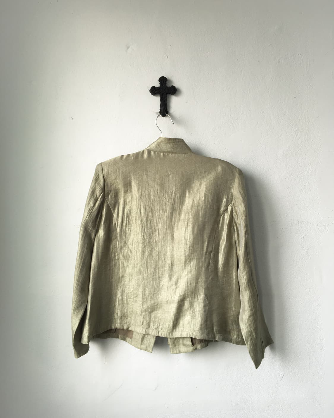 Corsage point glossy jacket 상품이미지2