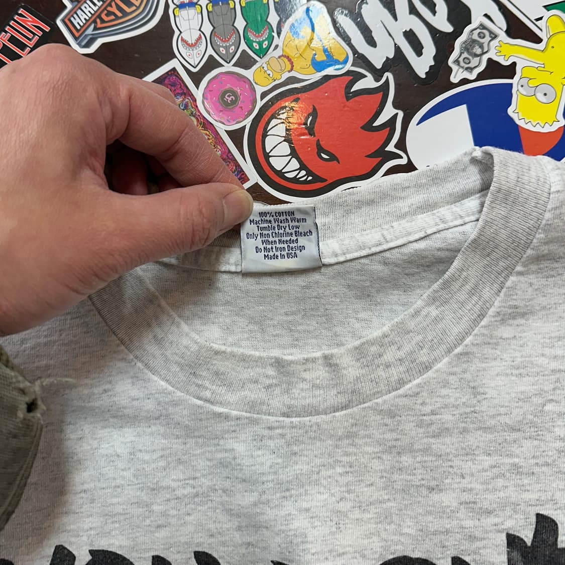 90s USA 증인보호프로그램 빈티지 싱글스티치 티셔츠 XL 상품이미지8