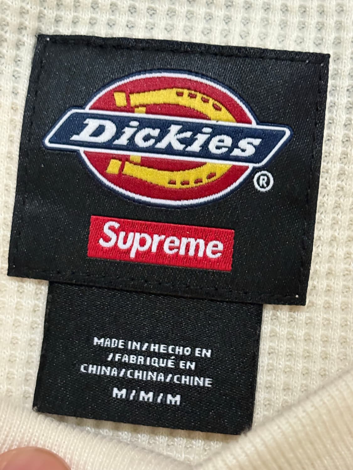 슈프림 디키즈 써멀 폴로 M 상품이미지3