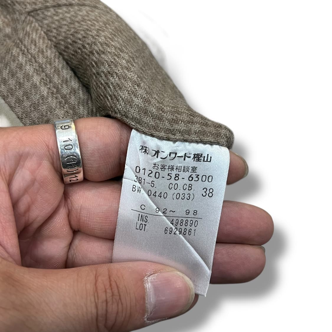  캘빈클라인 체크 맥코트 y13867 상품이미지8