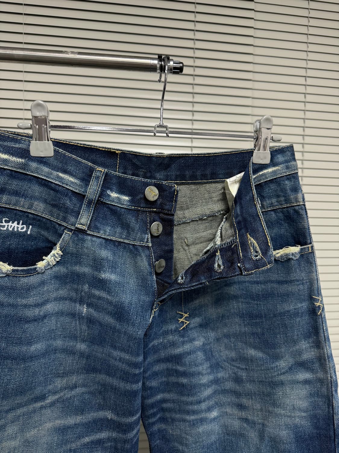 ksubi 빈티지 인디고 와이드 레그 팬츠 상품이미지3
