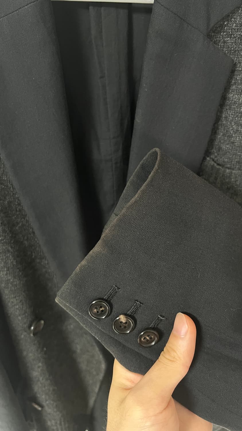 언더커버 17aw 니트도킹 블레이저 상품이미지3