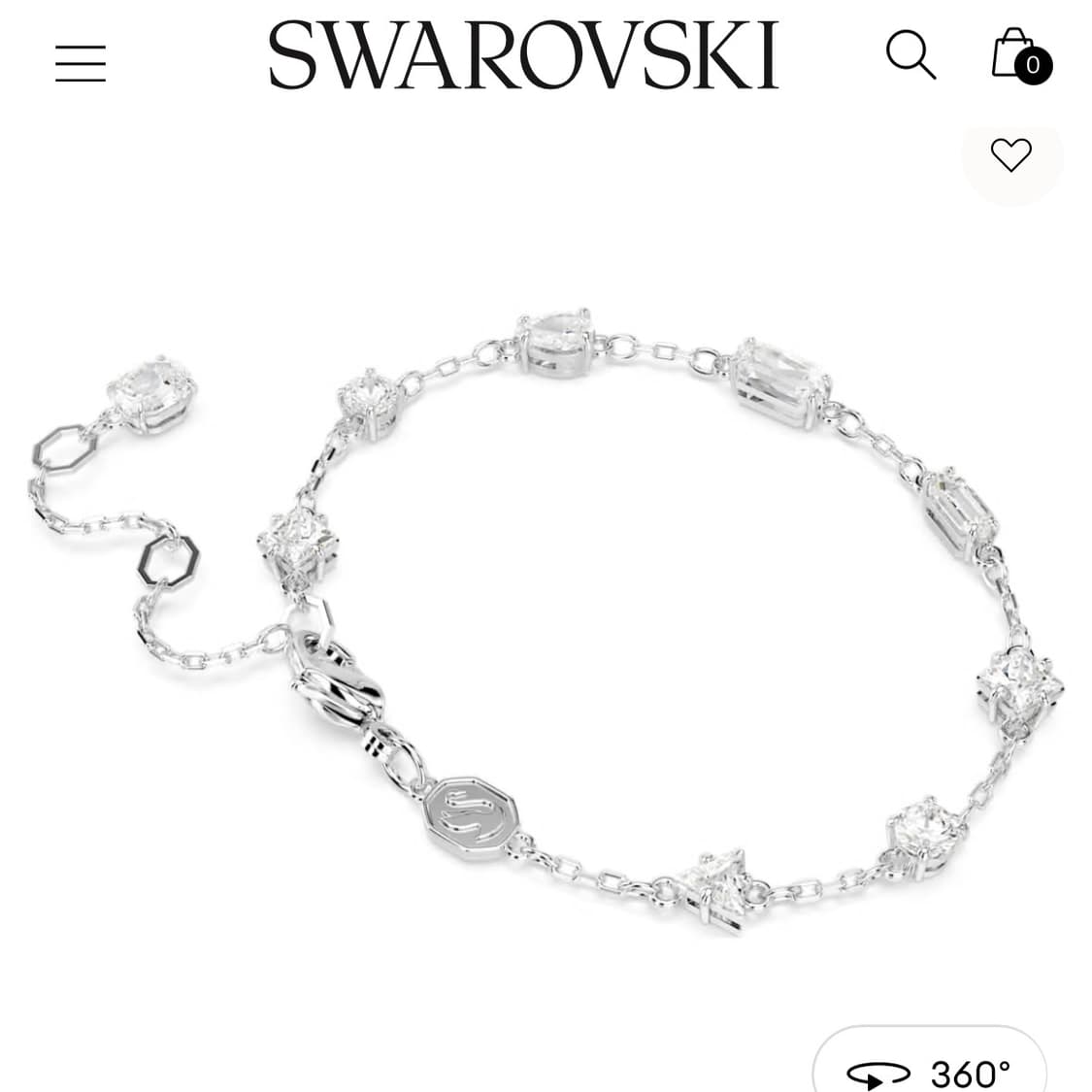 [새상품] 스와로브스키 팔찌 메스메라 Mesmera 상품이미지2