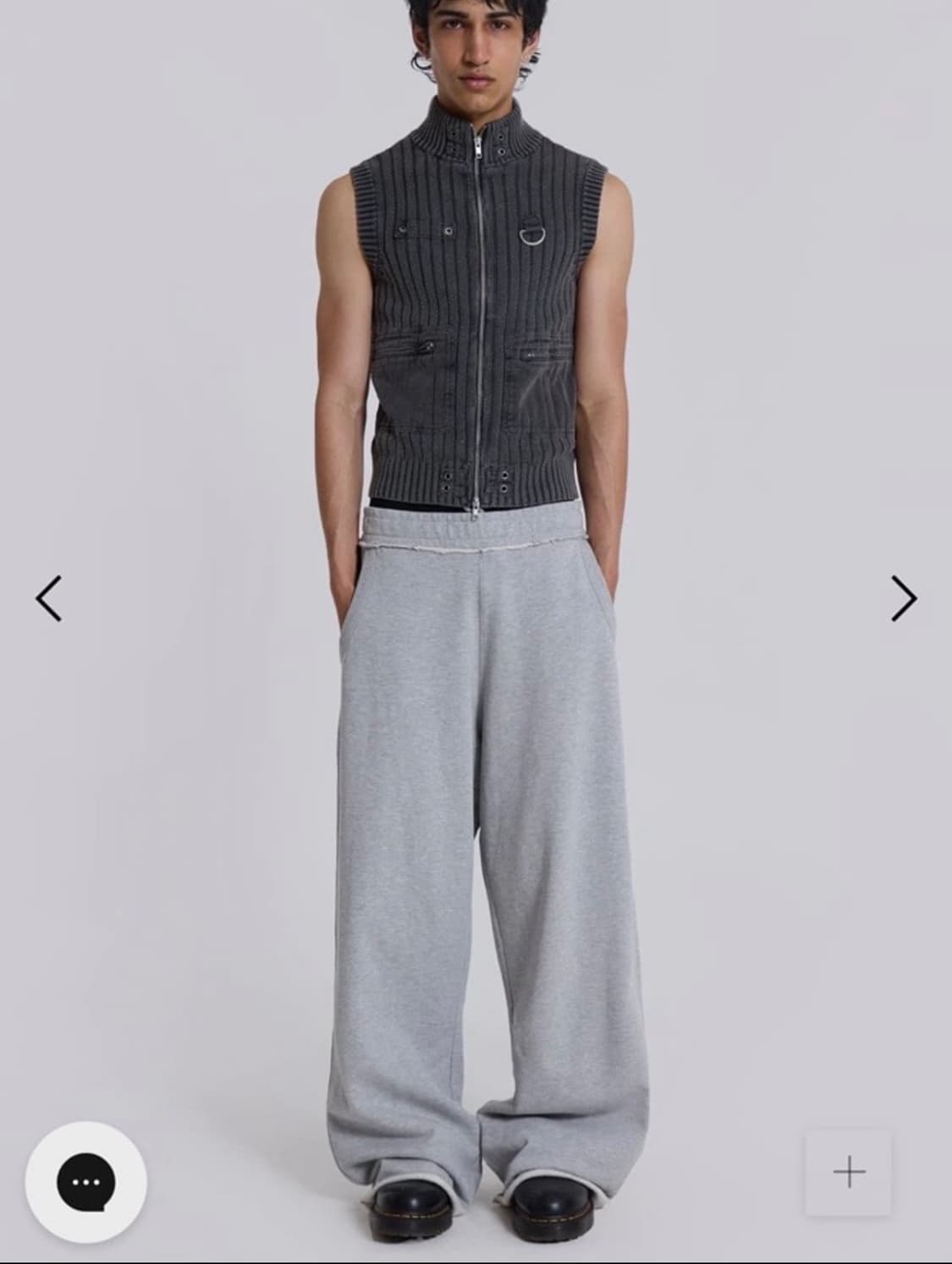 제이디드런던 니트 베스트 상품이미지1