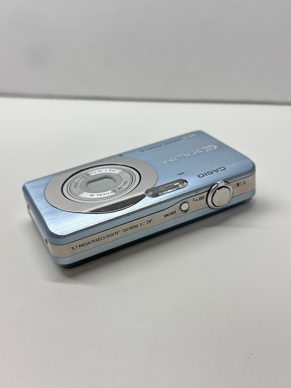 (카리나,최예나,츄)카시오 엑슬림 EX-Z80 스카이블루💙☁️ 상품이미지5