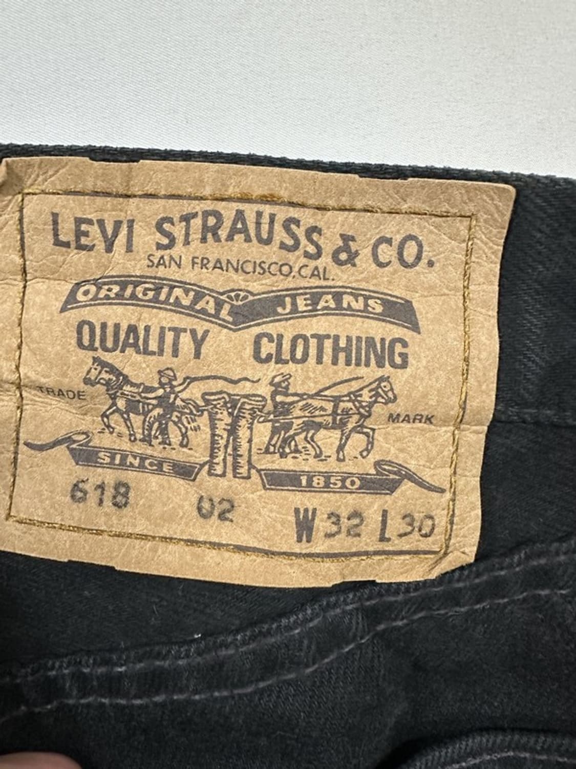 [W32L30] LEVI'S 리바이스618 90s 오렌지탭 빈티지 상품이미지6