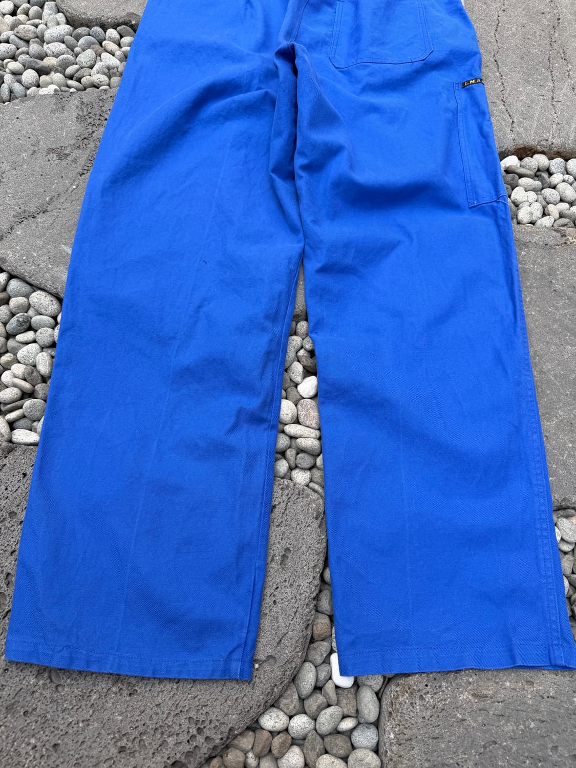 1980s LMA WASHED BLUE WIDE 프렌치워크 와이드팬츠 상품이미지9