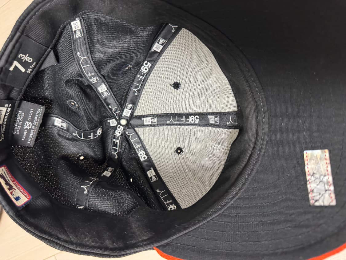 뉴에라 스냅백 샌프란시스코 59FIFTY 7 3/8 58.7cm 사이즈  상품이미지2
