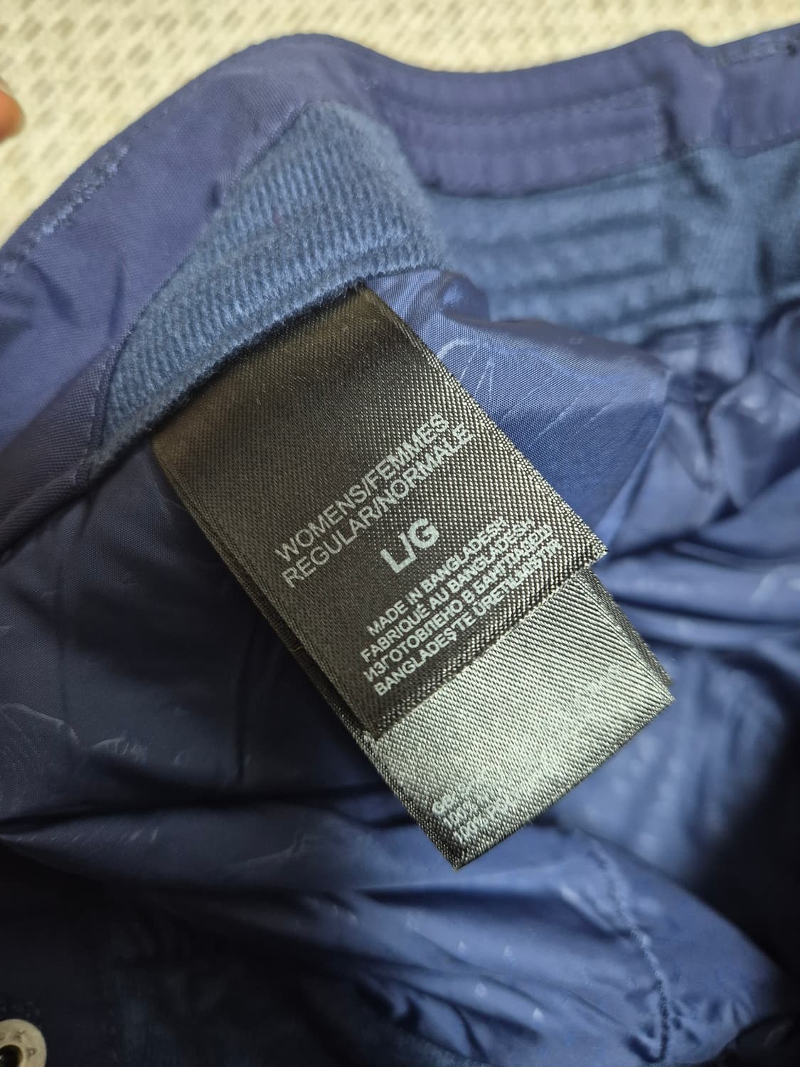 노스페이스 네이비 스키 바지 보드팬츠 여성 라지 상품이미지8