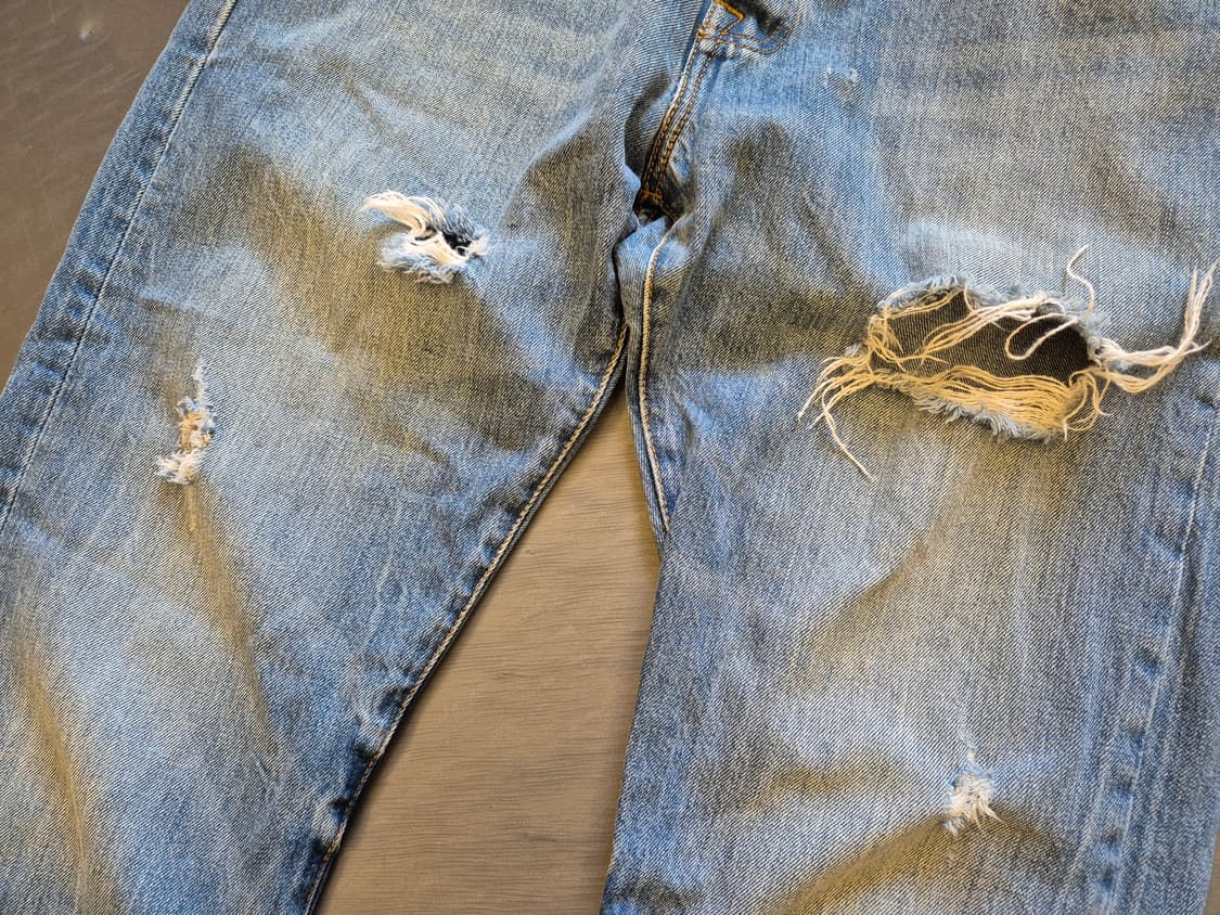 리바이스 501 하드 디스트레스드 팬츠 상품이미지5