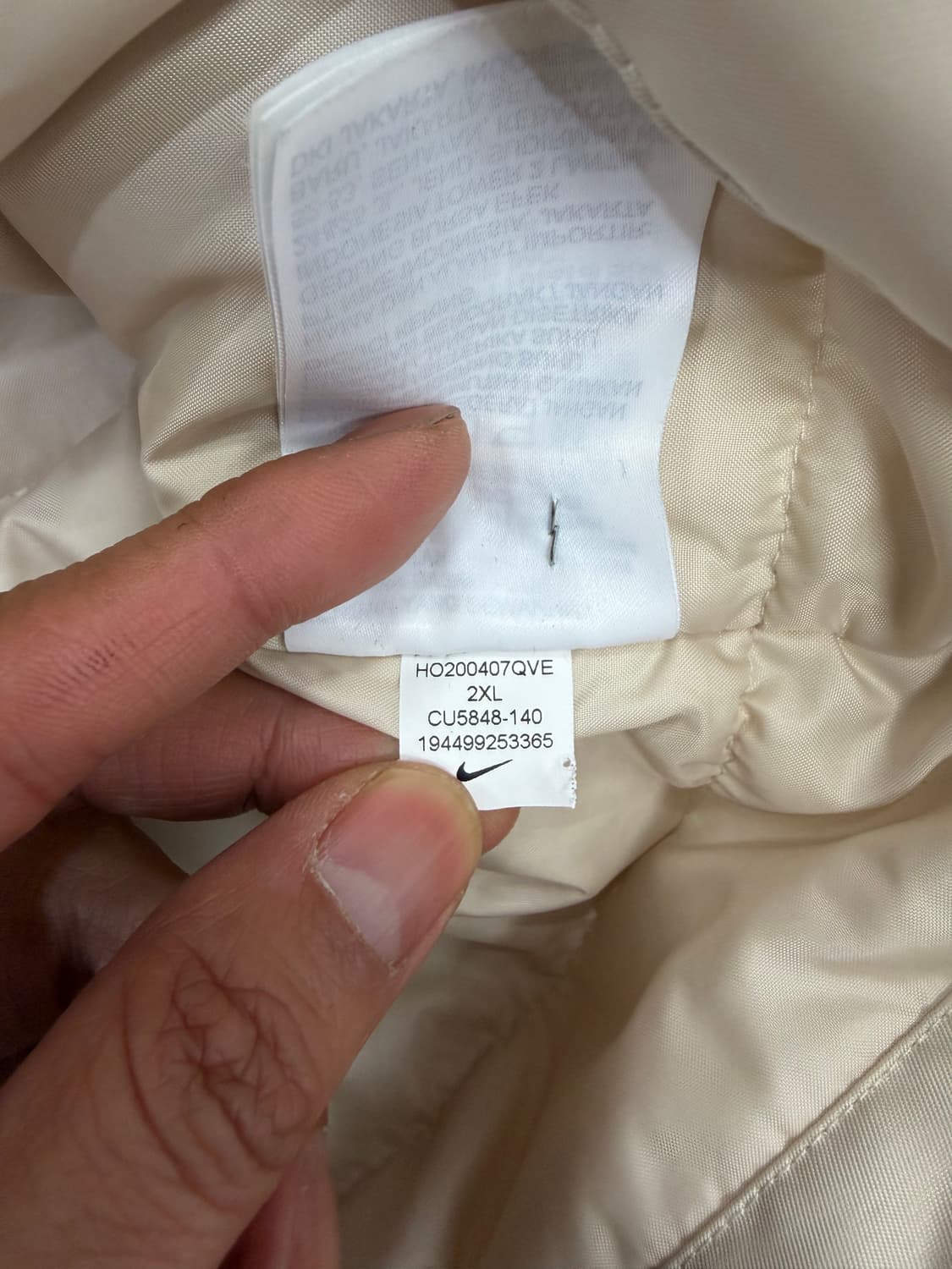 정품) 나이키 여성 스포츠웨어 벨트 패딩 XXL 상품이미지8