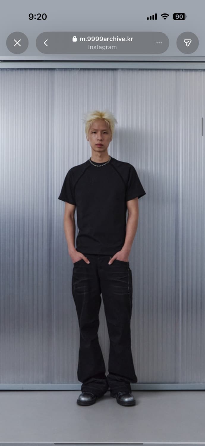 9999archive 아카이브 유틸리티 위스커 플레어 팬츠  상품이미지2