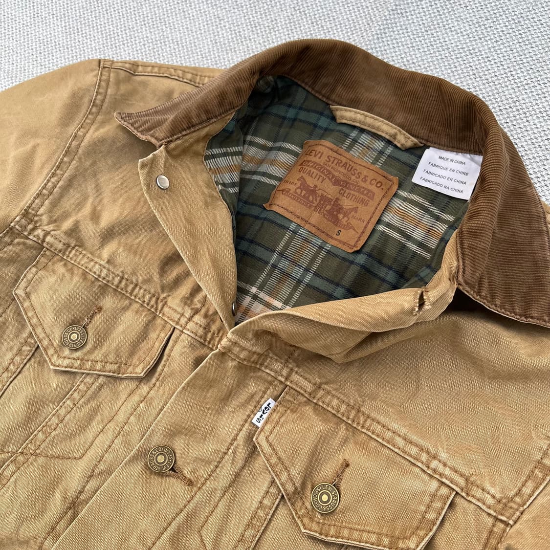 Vintage 90's Levi's Trucker Jacket 상품이미지3