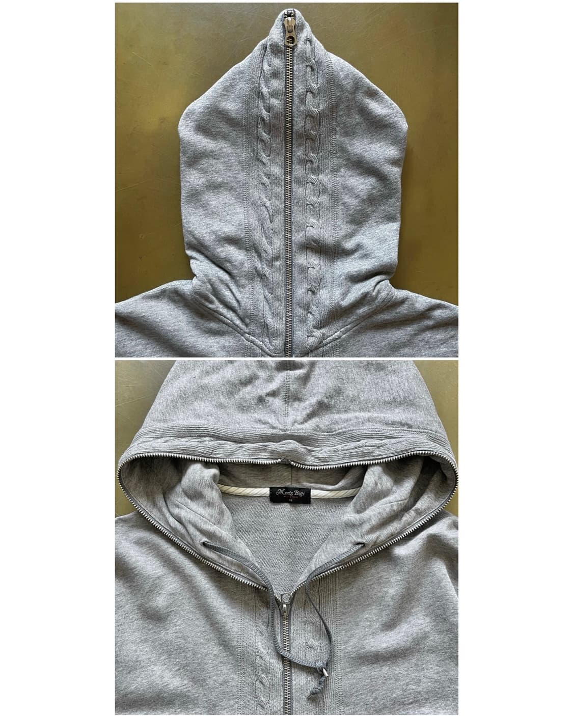 2000s Mens Bigi Full Zip-up Hood Jacket 상품이미지4