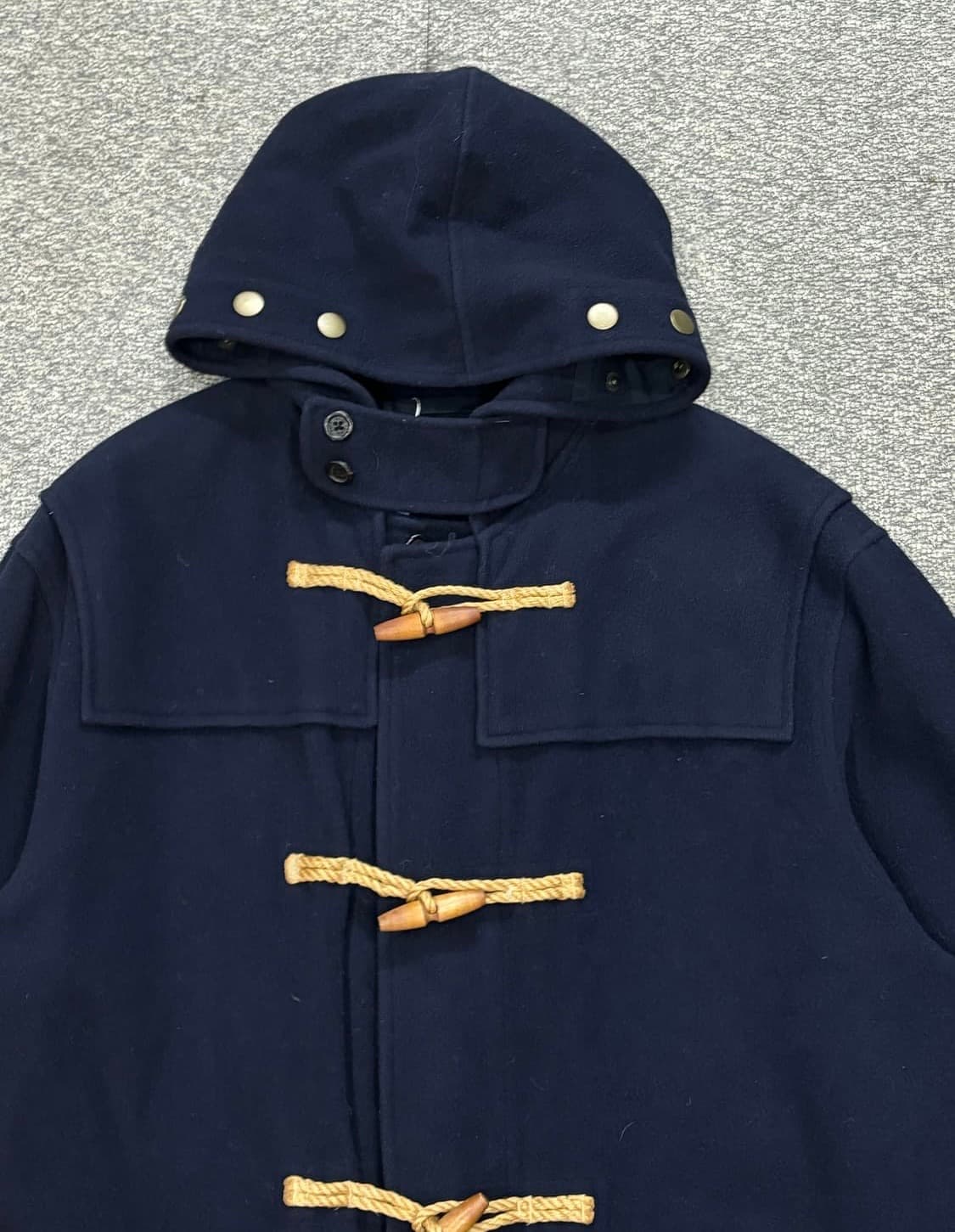 Polo Ralph Lauren 더플코트 네이비 떡볶이 후디 코트 상품이미지4