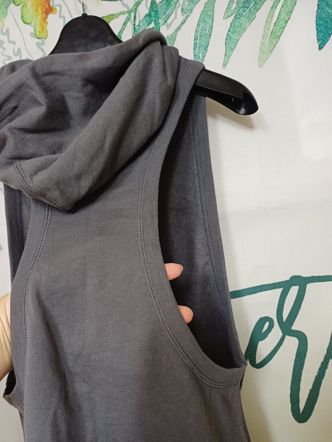 나이키 스우시 후드 집업 조끼 M 상품이미지6