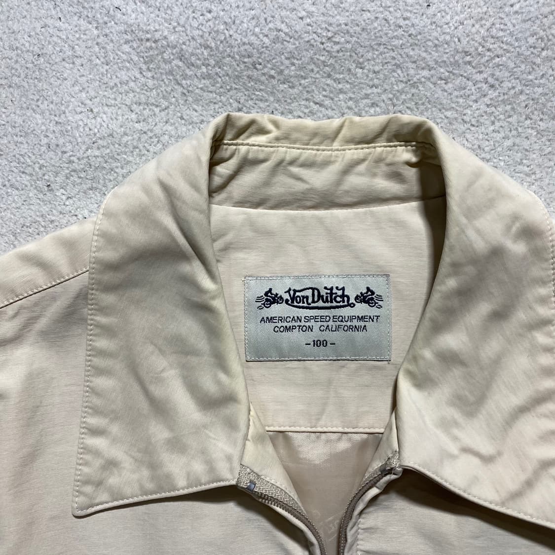 본더치 아이보리 블루종 자켓 상품이미지3