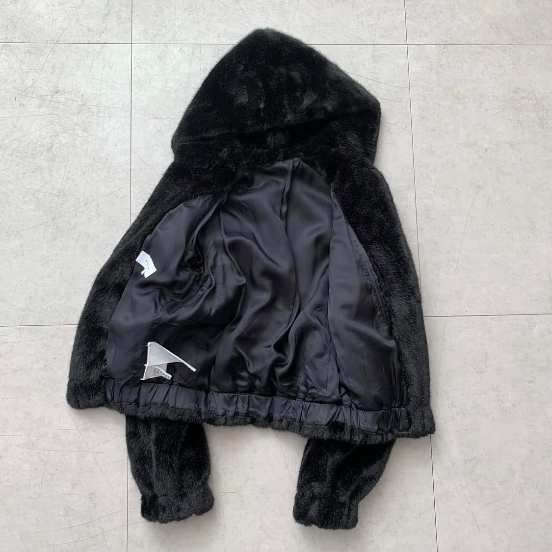 헬무트랭 포우 밍크 봄버 자켓 상품이미지4