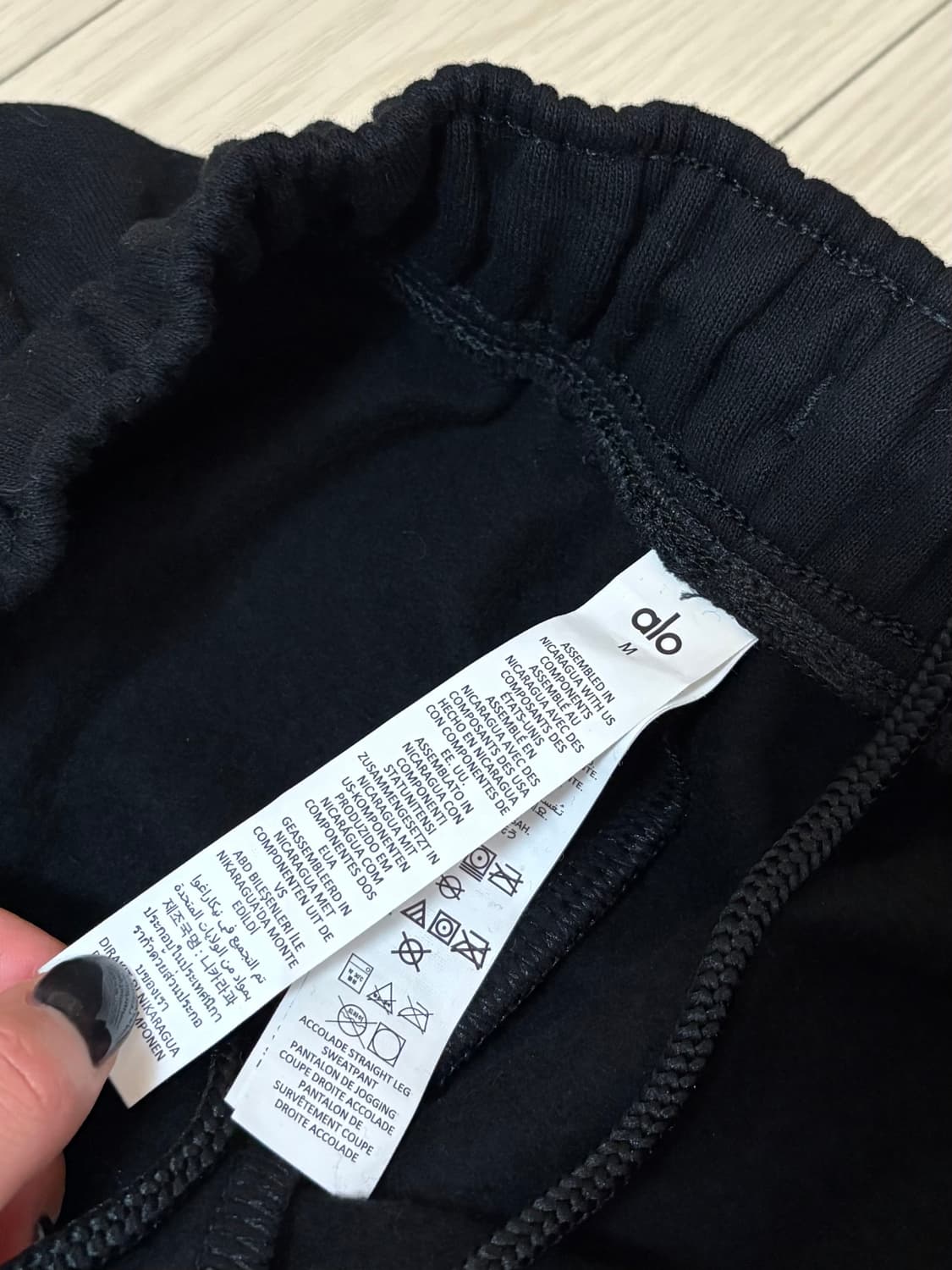 알로요가 남성 스트레이트 조거팬츠 상품이미지4