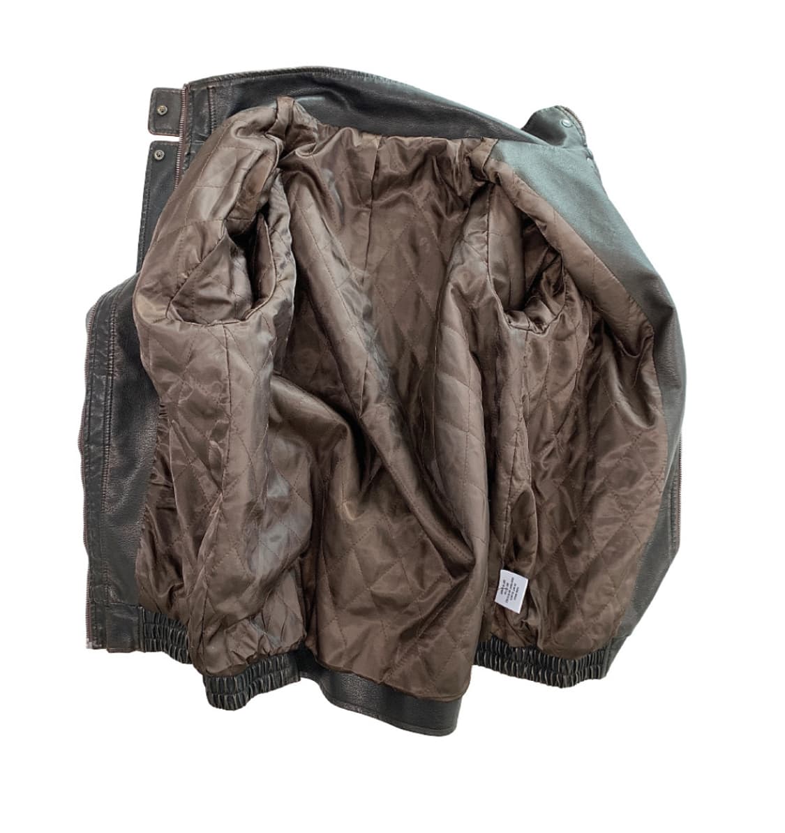 (오늘만세일)페인티드우드 빈티지 레더 점퍼 (레더자켓) 상품이미지5