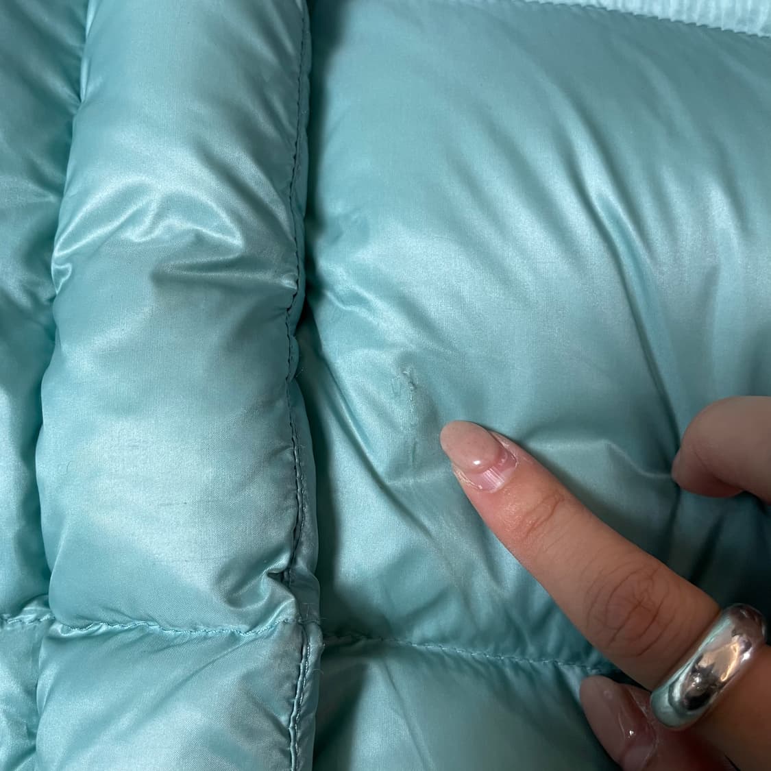 몽클레어 키즈 민트 다운 패딩 상품이미지4