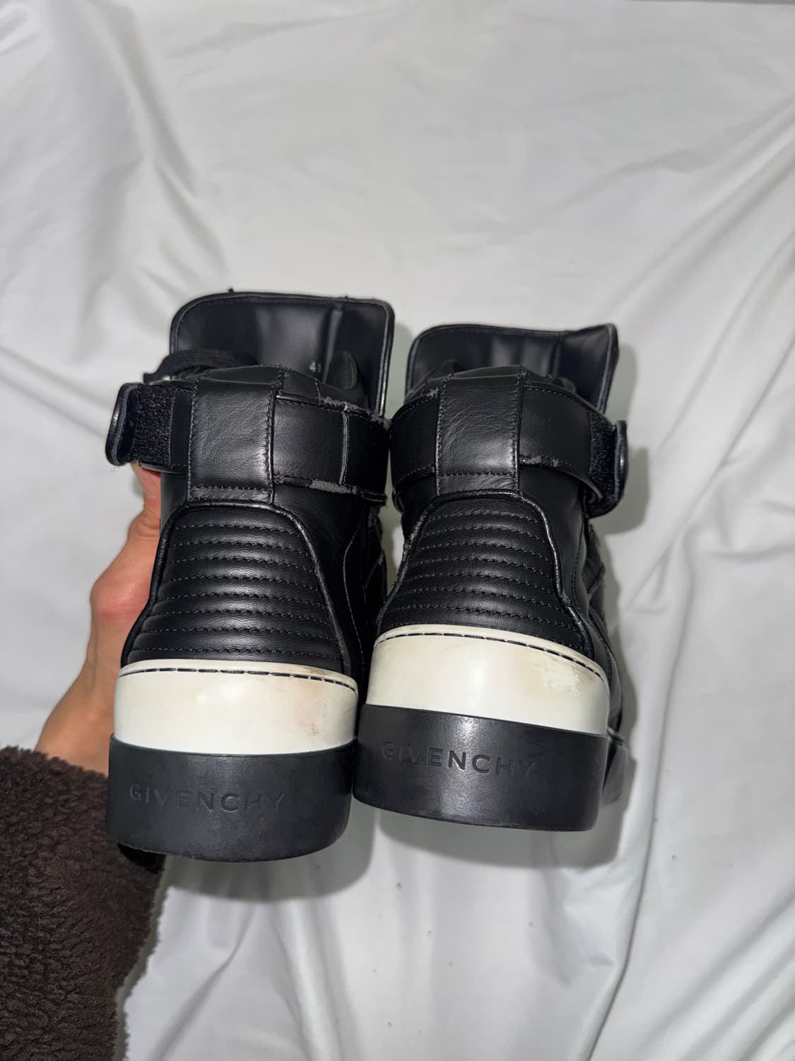 지방시 카프 스킨 타이슨 하이탑 상품이미지5