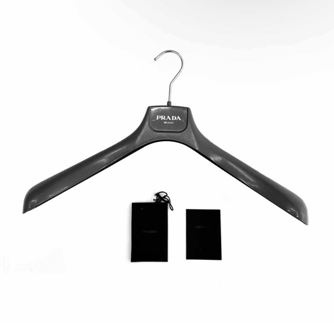 [L] 프라다 남성 로고 패치 리나일론 바시티 봄버 자켓 블랙 상품이미지10