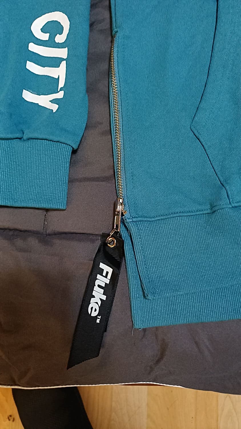 플루크 미사용 후드 실측105 가슴58 기장78 상품이미지5