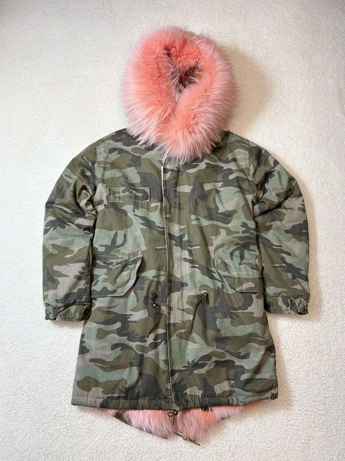 미스터앤미세스 밀리터리 코럴 코요테 퍼 사파리 야상 pn6170 상품이미지2