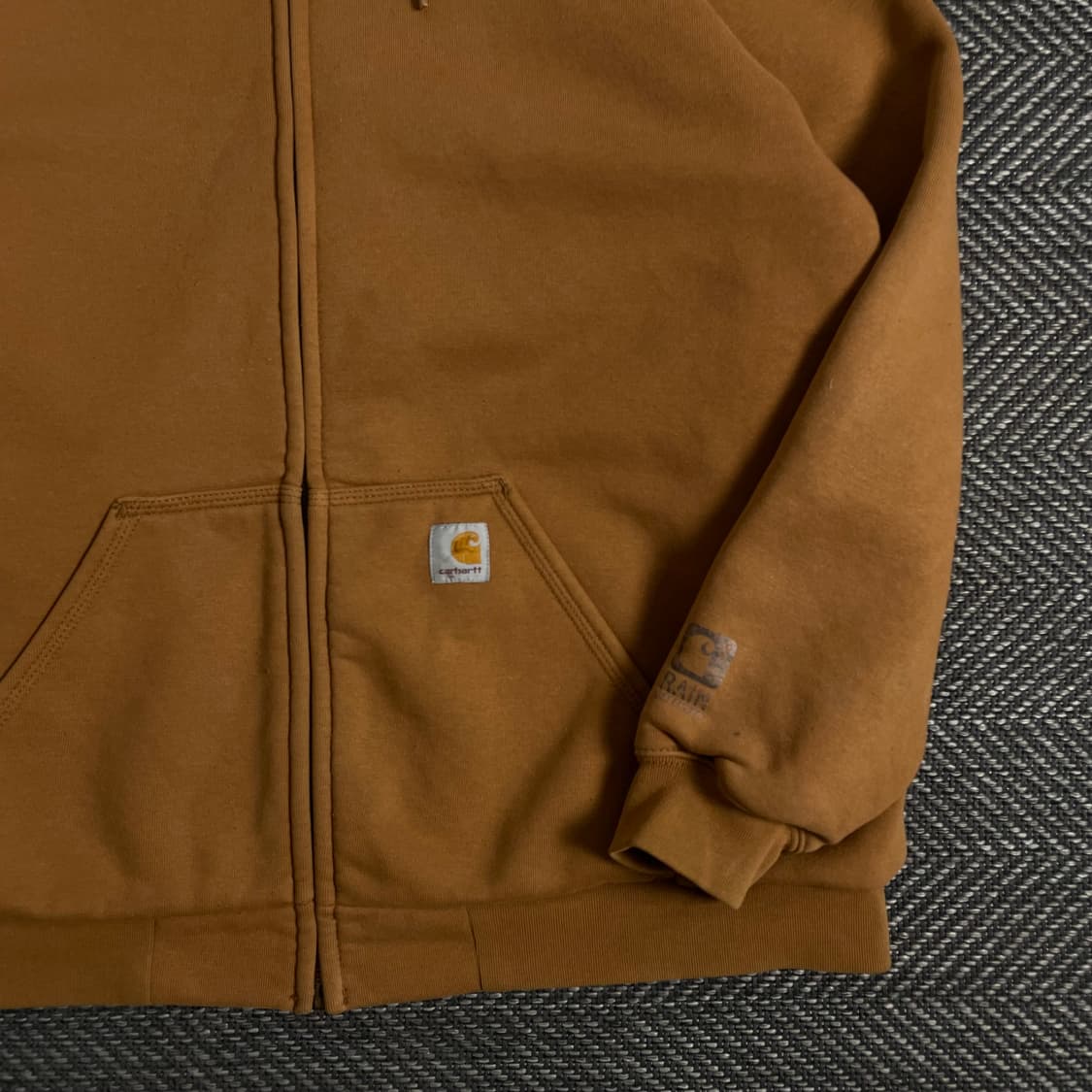 칼하트 레인디펜더 써멀 후드 집업 자켓y 3058 상품이미지3