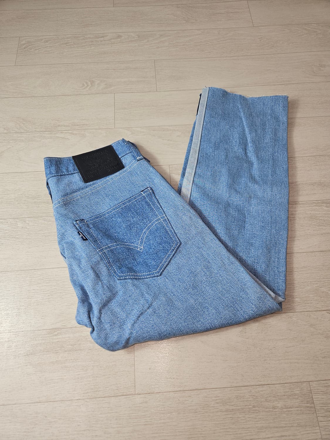 리바이스 501 메이드크래프트 커팅 데님팬츠 진 청바지 진티지 30 상품이미지3