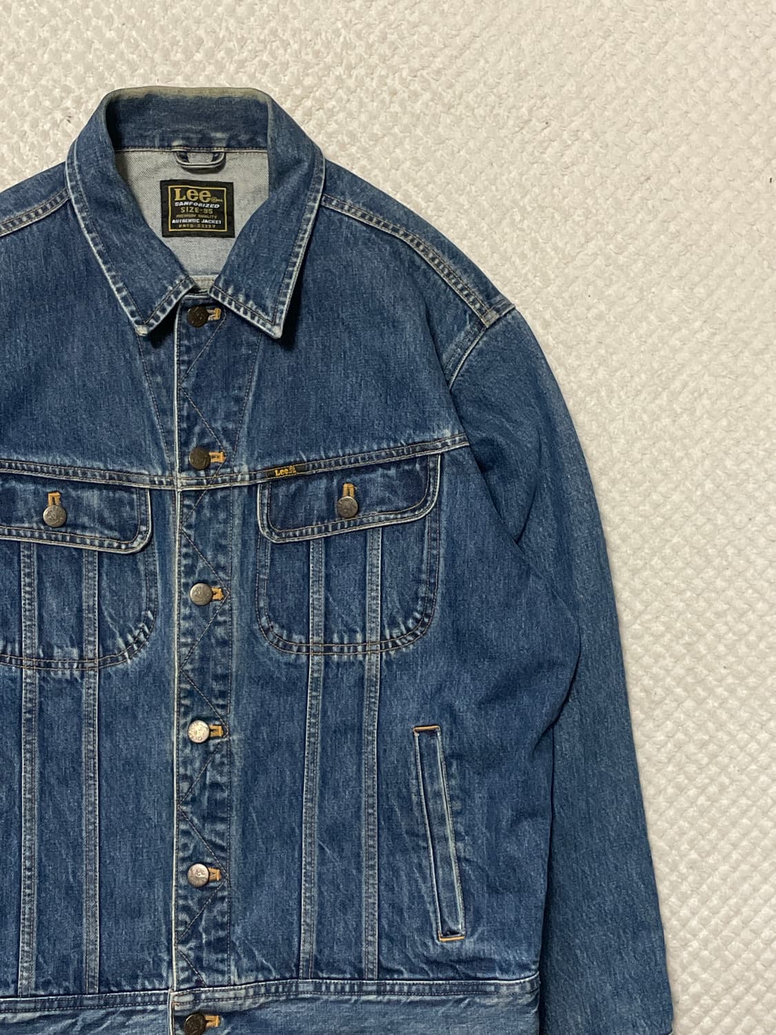 Lee 리 1990s 101J 데님 트러커 청자켓 상품이미지3