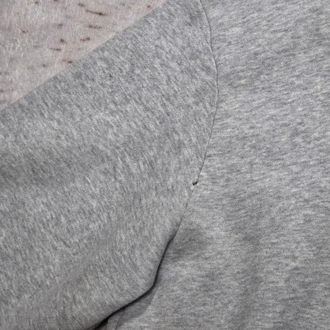 MLB NY 도트 자수 그레이 후드티 상품이미지4