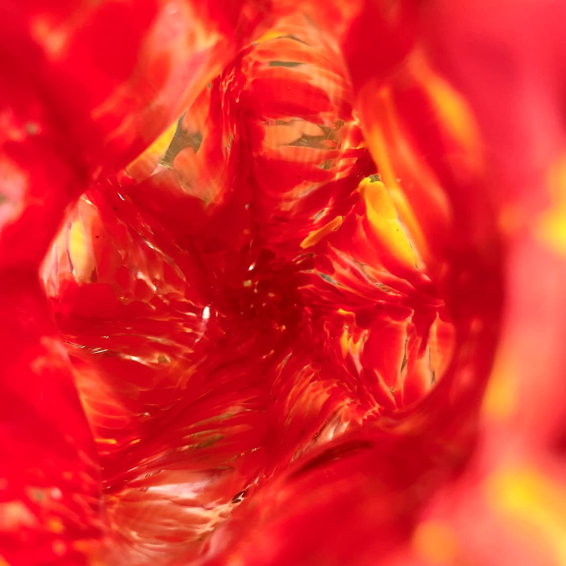 [70’s Vintage] 빈티지 블로운 글라스 유리 화병 상품이미지6