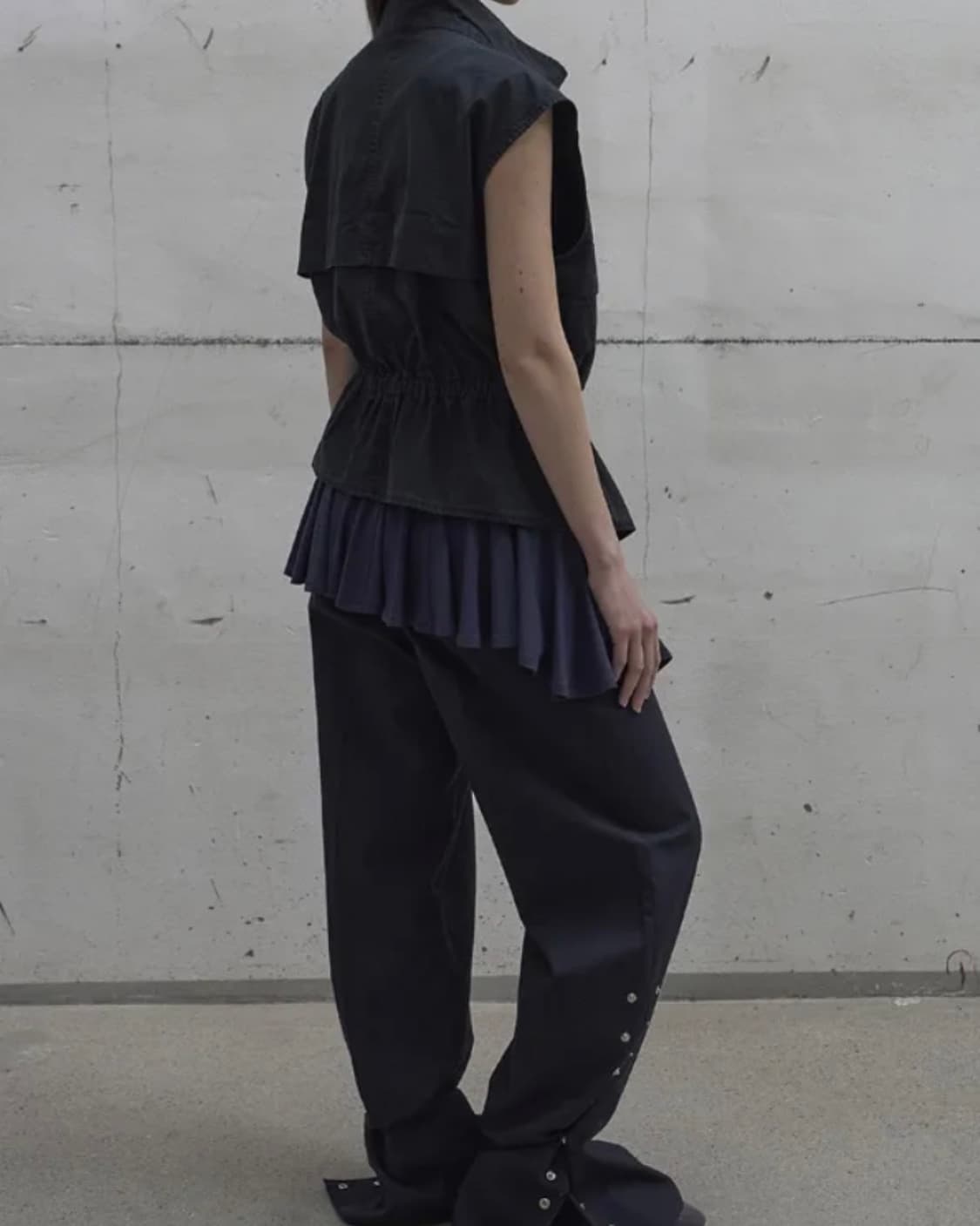 LCDC TM OUT POCKET VEST BLACK 상품이미지3