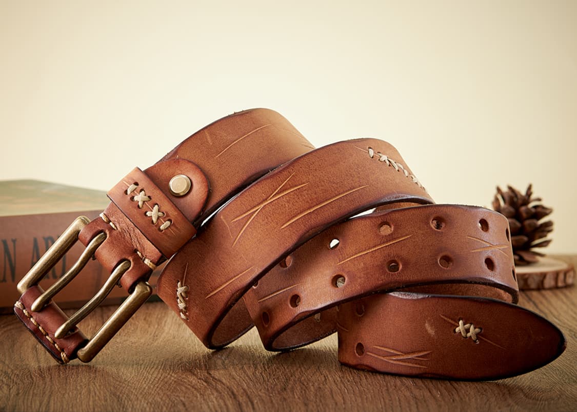 남성 소가죽 벨트 청바지 캐쥬얼 의류 허리띠 상품이미지9