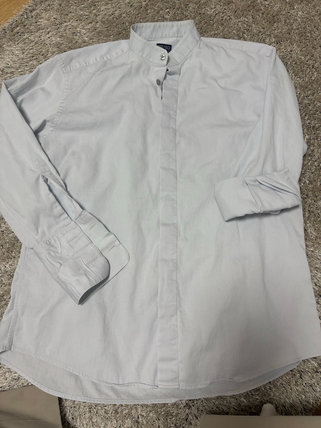 일제 KENZO HOMME 차이나카라 셔츠 사이즈 105 상품이미지1